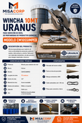 WINCHA 10MT URANUS PARA MEDICIÓN DE NIVEL DE PROFUNDIDAD DE PRODUCTOS QUÍMICOS MODELO CM10SSIMPED
