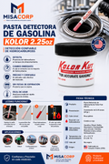 PASTA DETECTORA DE GASOLINA KOLOR KUT 2.25OZ