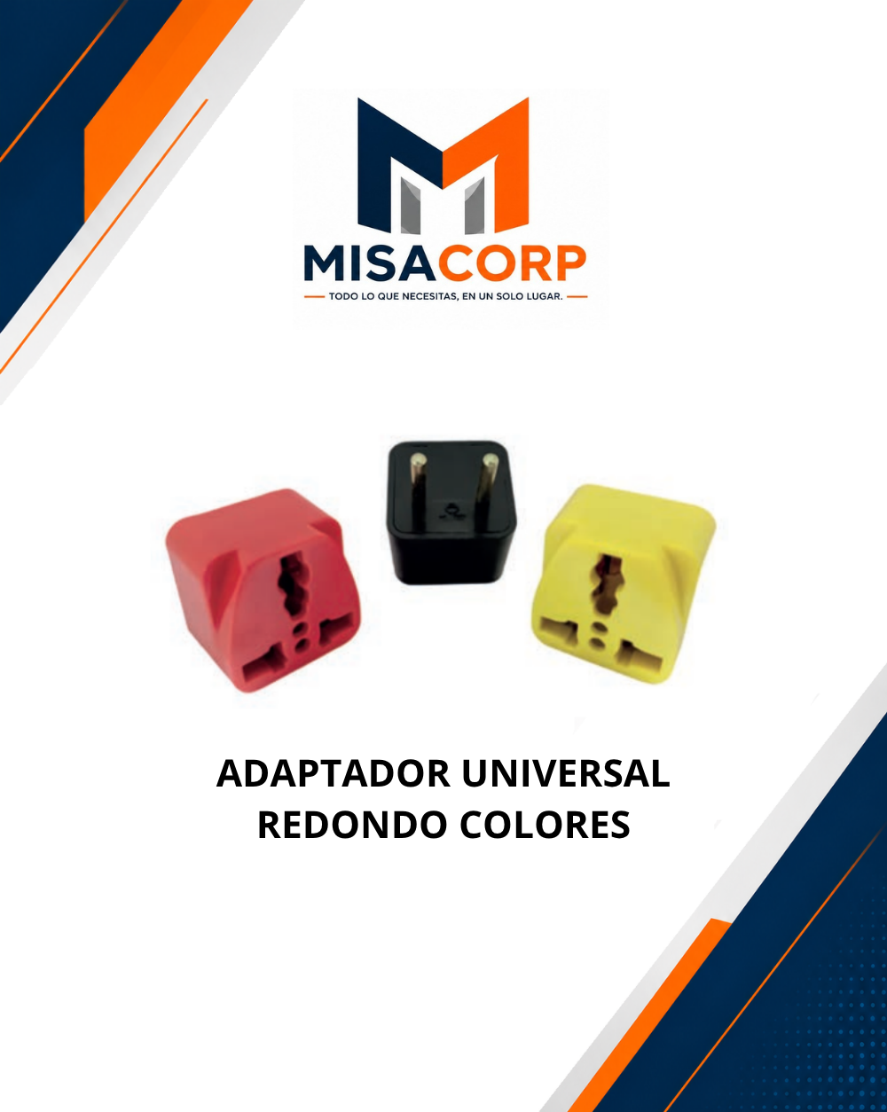ADAPTADOR UNIVERSAL REDONDO