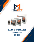 CAJA EMPOTRABLE 36 POLOS 30 CM