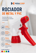 ROCIADOR PVC CON PICO DE METAL