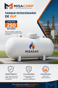 TANQUE ESTACIONARIO GLP 250 GLS