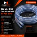 MANGUERA TRANSPARENTE NIVEL 5/16" (METRO)