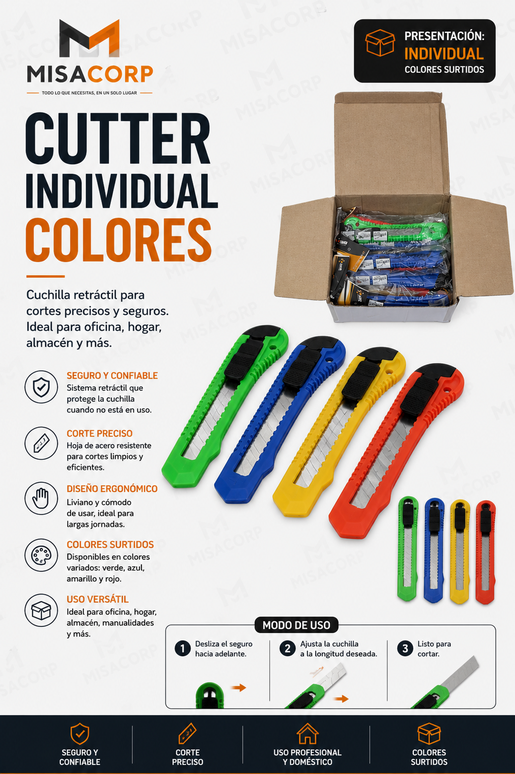 CUTTER COMERCIAL INDIVIDUAL