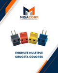 ENCHUFE MULTIPLE CRUCETA