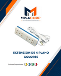EXTENSION DE 4 PLANO COLORES