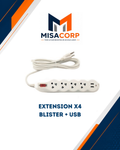 EXTENSION X4 BLISTER + USB