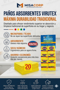 PAÑO AMARILLO "VIRUTEX"