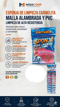 ESPONJA ALAMBRADA CARMELITA