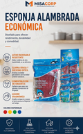 ESPONJA ALAMBRADA ECONOMICA