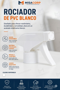 ROCIADOR PVC BLANCO