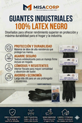 GUANTES LIMPIEZA NEGRO INDUSTRIAL