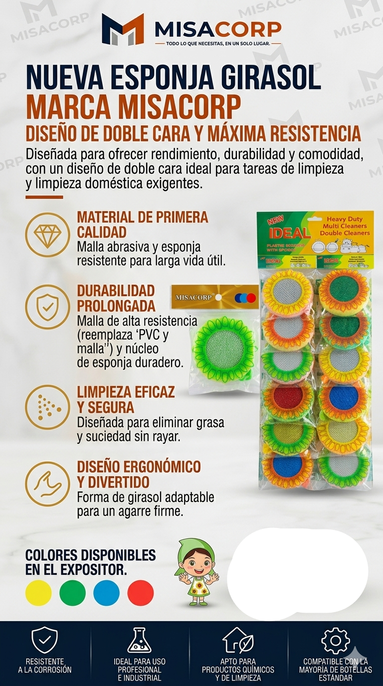 ESPONJA GIRASOL