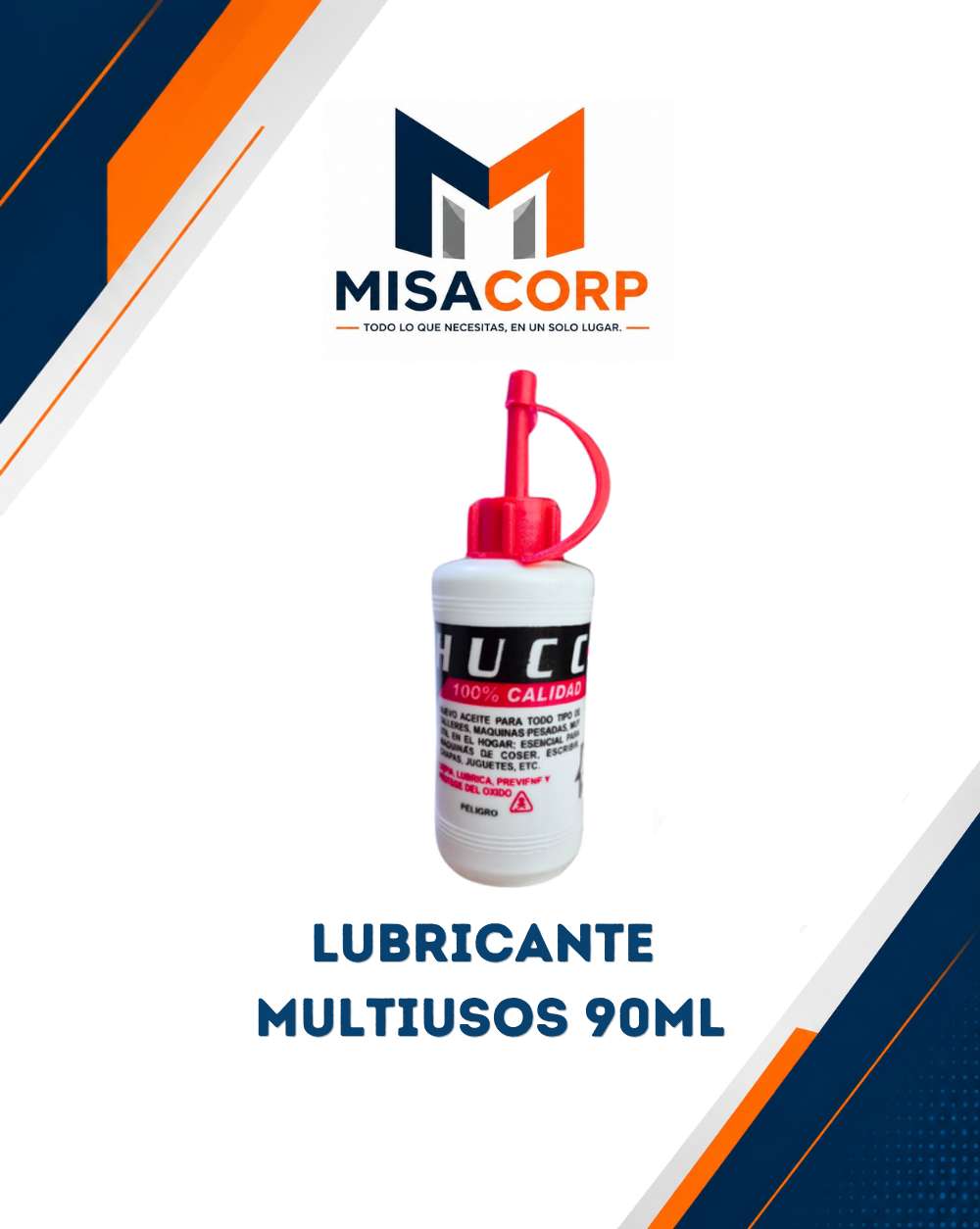 Aceite Multiusos HUCC 90 ml x 120 Und.
