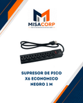 Supresor De Pico X6 Economico Negro 1 M