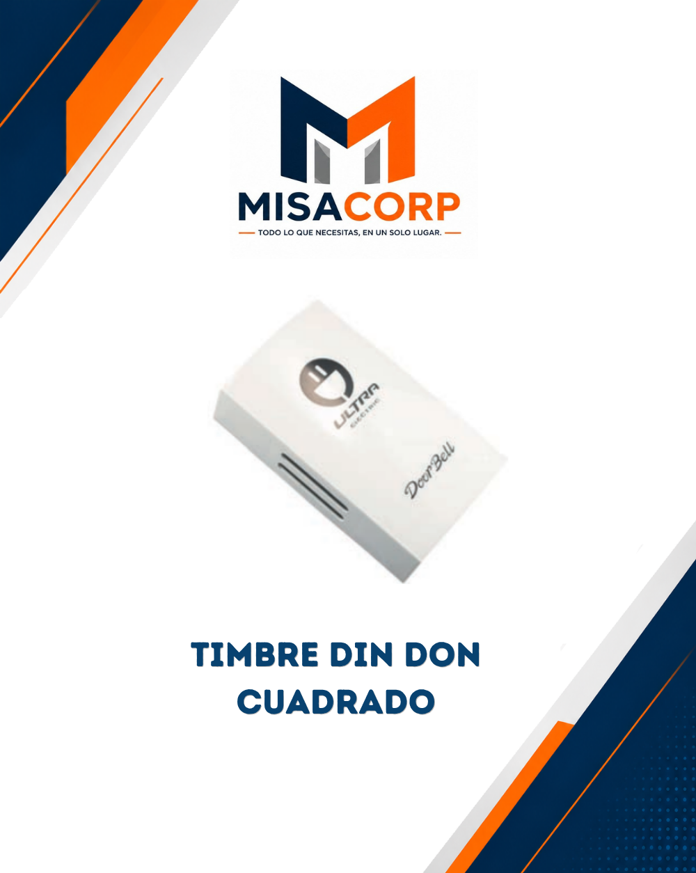 Timbre Din Don Cuadrado
